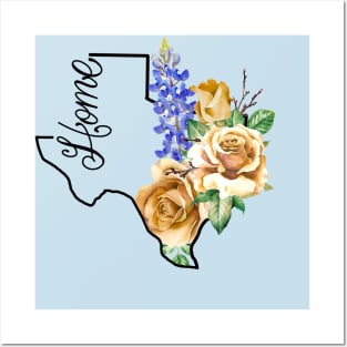 TEXAS IS HOME Posters and Art